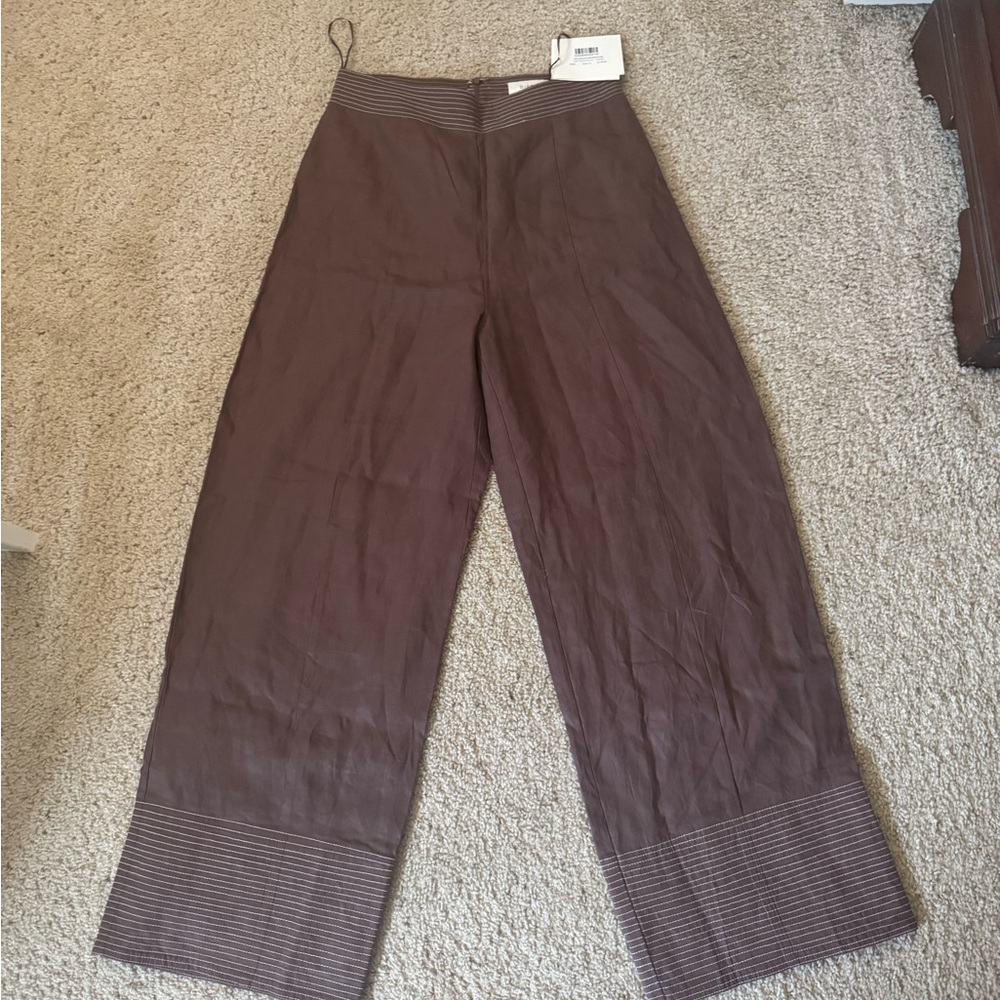 DISSH Brown Linen Pants